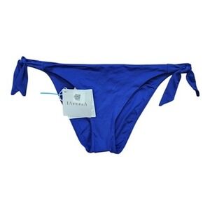 La Perla Blue‎ Swimsuit Bottoms Tie Side Bikini Beach Escape Women's Size 6